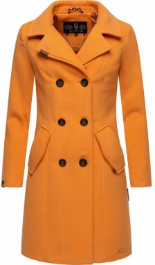 MARIKOO Prechodný kabát 'Nanakoo'  oranžová / čierna