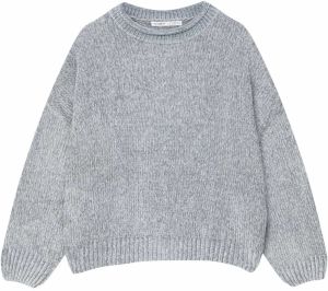 Pull&Bear Sveter  svetlosivá