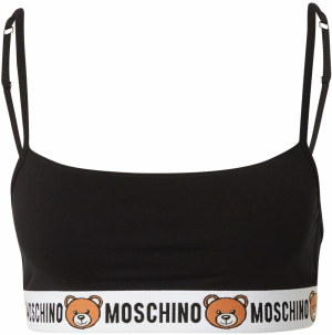 Moschino Underwear Podprsenka  karamelová / čierna / prírodná biela