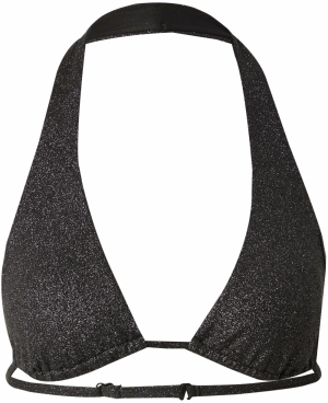 Calvin Klein Swimwear Bikinový top  čierna / strieborná / biela