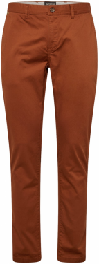 SCOTCH & SODA Chino nohavice 'Mott seasonal essential'  gaštanová