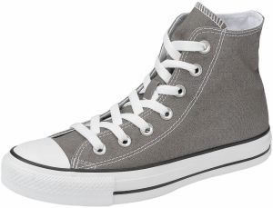 CONVERSE Členkové tenisky 'Chuck Taylor All Star'  sivá / biela