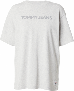Tommy Jeans Tričko 'BOLD CLASSIC'  námornícka modrá / tmavosivá / sivá melírovaná / jasne červená