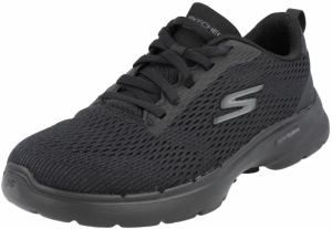 SKECHERS Športová obuv  sivá / čierna