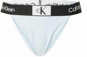 Calvin Klein Swimwear Bikinové nohavičky  svetlomodrá / čierna / biela