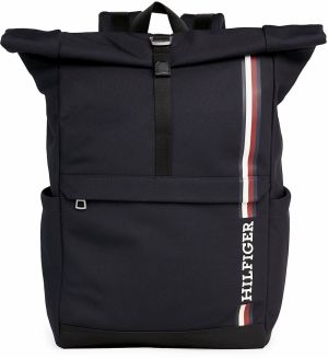 TOMMY HILFIGER Batoh  tmavomodrá / červená / biela