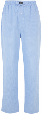 Polo Ralph Lauren Pyžamové nohavice  svetlomodrá / tmavomodrá / sivá / biela