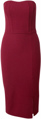 WAL G. Kokteilové šaty 'LYKKE'  vínovo červená