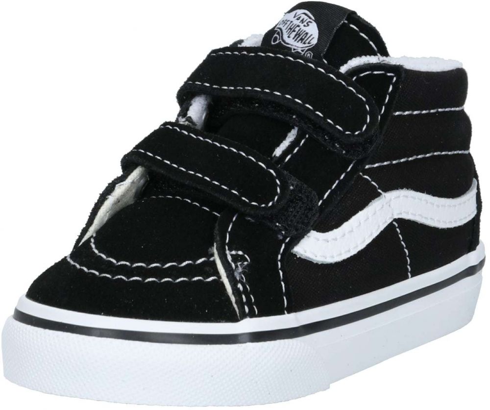 VANS Tenisky 'SK8-Mid'  čierna / biela