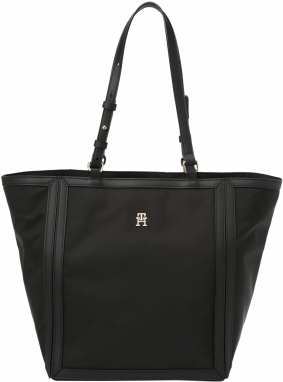 TOMMY HILFIGER Shopper 'Essential'  čierna