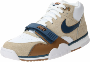 Nike Sportswear Členkové tenisky 'Air Trainer 1'  modrá / hnedá / karamelová / biela