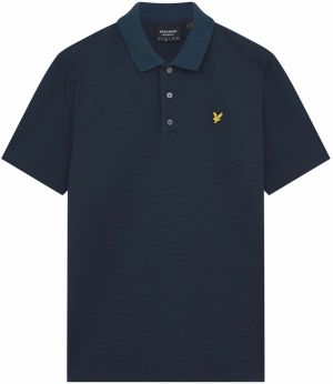 Lyle & Scott Tričko  tmavomodrá / žltá / čierna