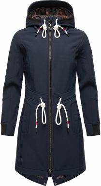 MARIKOO Funkčný kabát 'Mount Furnica'  námornícka modrá / červená / biela