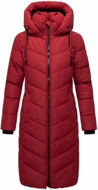 NAVAHOO Zimný kabát 'Sahnekatzii XIV'  červená / čierna
