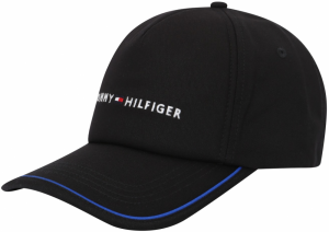 TOMMY HILFIGER Čiapka  námornícka modrá / čierna / šedobiela