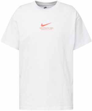 Nike Sportswear Tričko  oranžová / biela