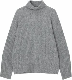 Pull&Bear Sveter  sivá melírovaná