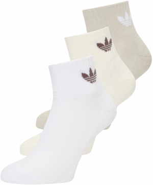 ADIDAS ORIGINALS Ponožky  krémová / sivobéžová / biela