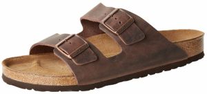 BIRKENSTOCK Šľapky 'Arizona'  čokoládová