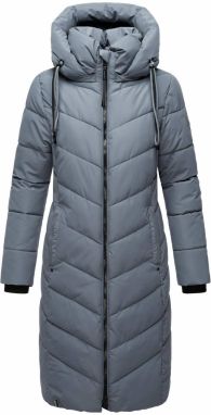 NAVAHOO Zimný kabát 'Sahnekatzii XIV'  modrosivá