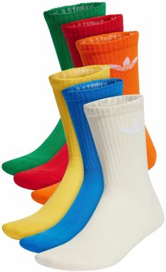 ADIDAS ORIGINALS Ponožky  modrá / žltá / zelená / oranžová / červená / biela