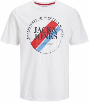 JACK & JONES Tričko 'LOOF'  biela