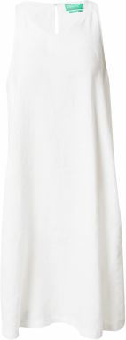 UNITED COLORS OF BENETTON Letné šaty  biela