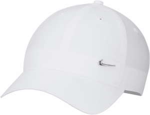 Nike Sportswear Čiapka  strieborná / biela