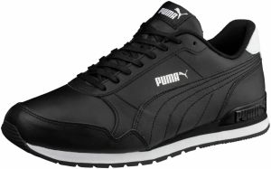 PUMA Nízke tenisky 'Runner V2'  čierna / biela