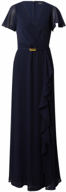 Lauren Ralph Lauren Večerné šaty 'FARRYSH'  tmavomodrá