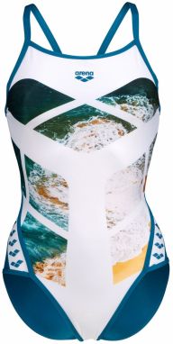 ARENA Športové jednodielne plavky 'PLANET WATER'  zmiešané farby