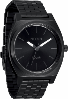 Nixon Analógové hodinky 'Time Teller Solar'  čierna