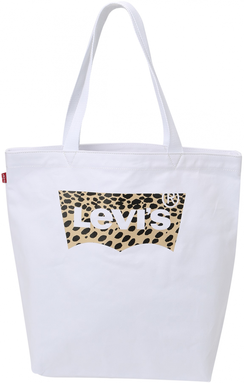 LEVI'S ® Shopper  hnedá / čierna / biela