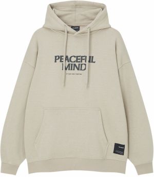 Pull&Bear Mikina  tmelová / antracitová / čierna