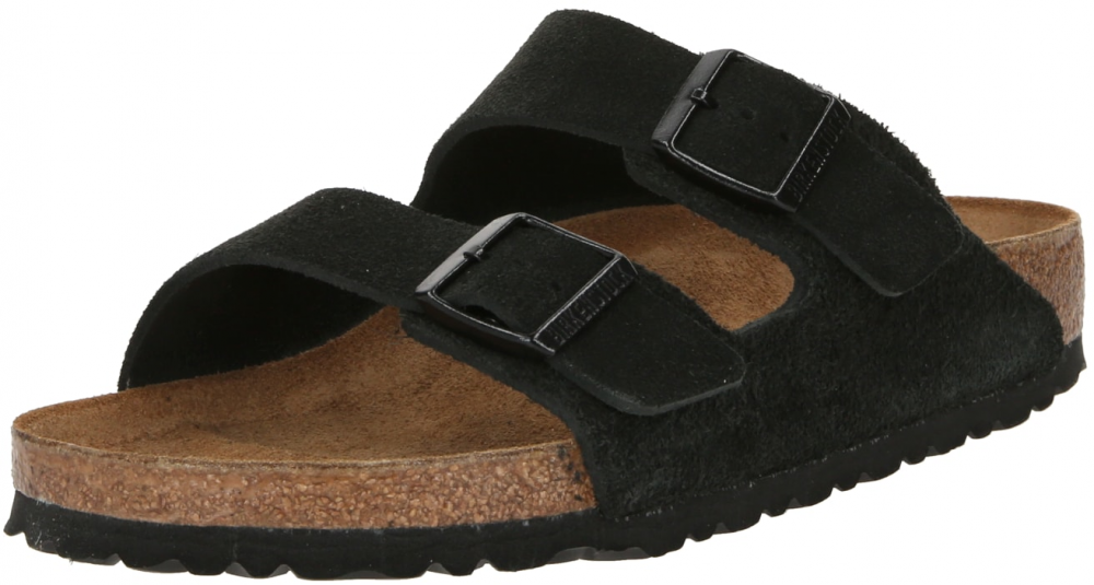 BIRKENSTOCK Šľapky 'Arizona'  čierna