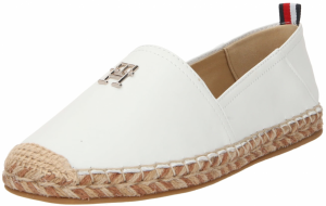 TOMMY HILFIGER Espadrilky  svetlobéžová / námornícka modrá / červená / biela