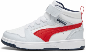 PUMA Tenisky 'Rebound'  sivá / červená / biela