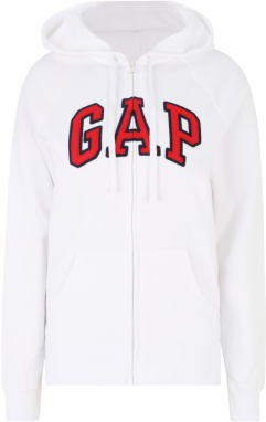 Gap Tall Tepláková bunda 'HERITAGE'  červená / čierna / biela
