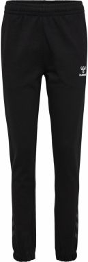 Hummel Športové nohavice 'TRAVEL'  sivá / čierna / biela