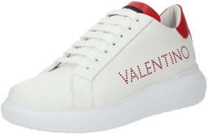 Valentino Shoes Nízke tenisky  červená / biela