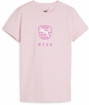 PUMA Funkčné tričko  ružová / ružová / biela