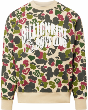 Billionaire Boys Club Mikina 'DUCK'  béžová / zelená / čierna / biela