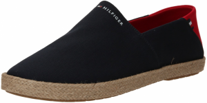 TOMMY HILFIGER Espadrilky  námornícka modrá / čerešňová