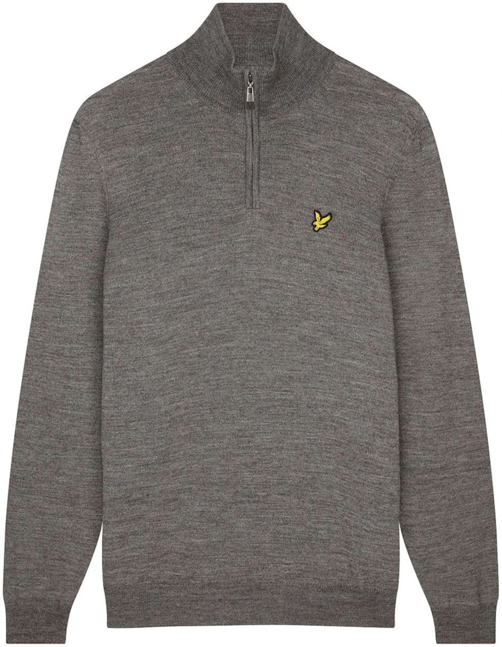 Lyle & Scott Sveter  žltá / sivobéžová / čierna