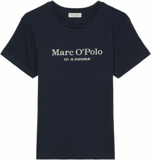 Marc O'Polo Tričko  tmavomodrá / biela