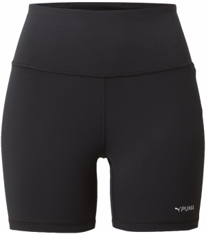 PUMA Športové nohavice 'FIT HW 5'  čierna / biela