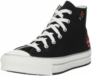 CONVERSE Tenisky 'Chuck Taylor All Star EVA'  červená / čierna / biela