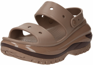 Crocs Sandále 'Classic Mega Crush'  hnedá