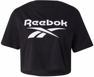 Reebok Funkčné tričko 'IDENTITY'  čierna / biela