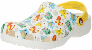 Crocs Dreváky 'Classic Pokemon'  modrá / žltá / červená / biela